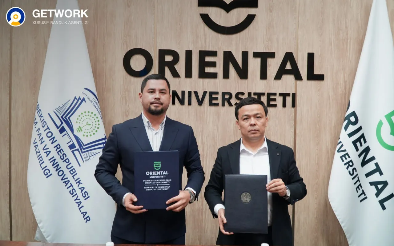 Getwork and Oriental University signed a memorandum of cooperation