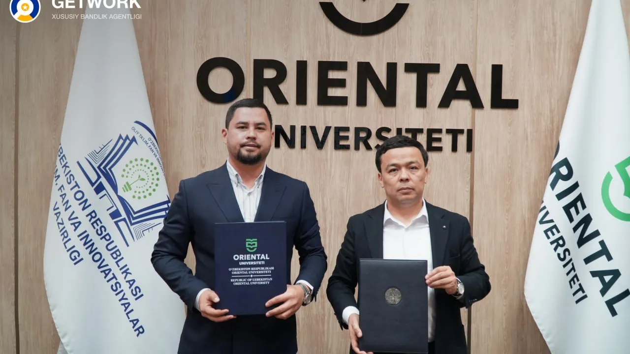 Getwork and Oriental University signed a memorandum of cooperation