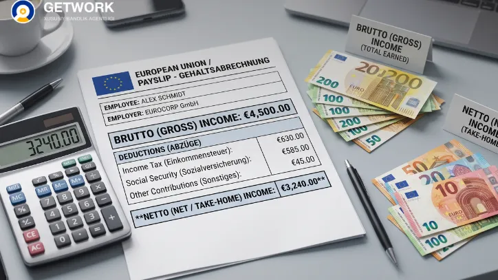 Netto va Brutto maosh nima? Yevropada oylik hisoblash sirlari